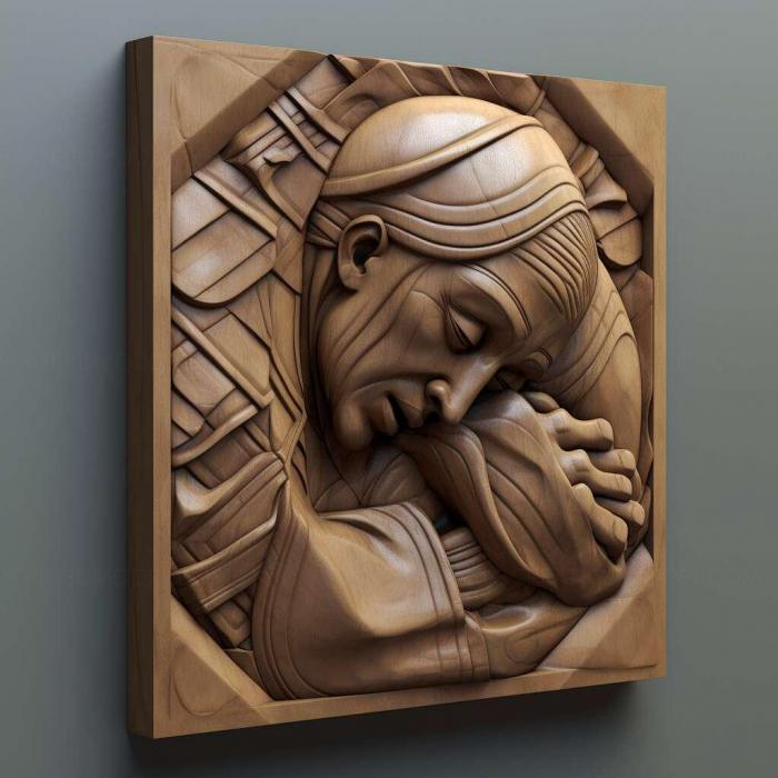 نموذج ثلاثي الأبعاد لآلة CNC 3D Art 